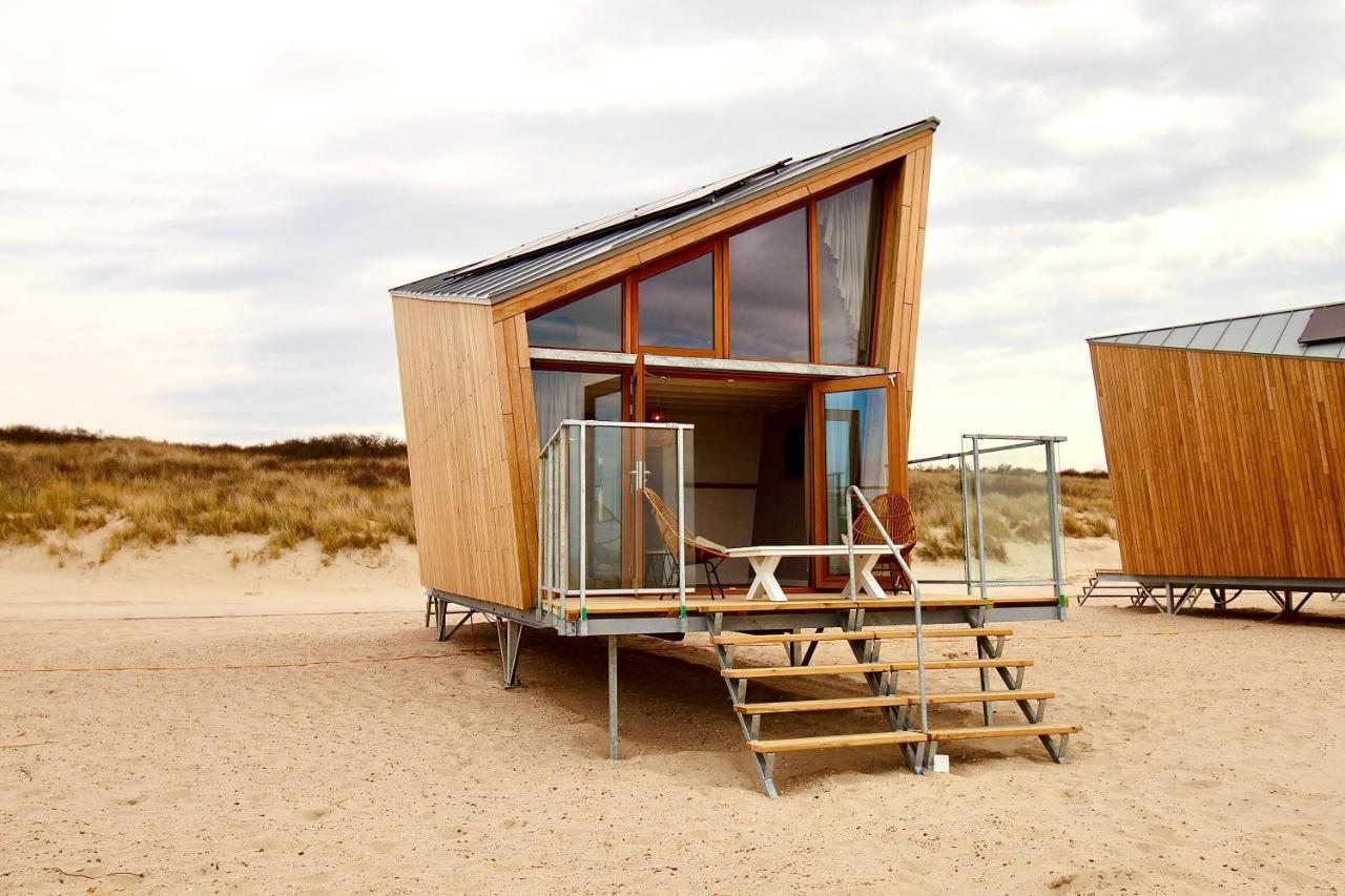 Breezand Beachhouses Vrouwenpolder Kültér fotó
