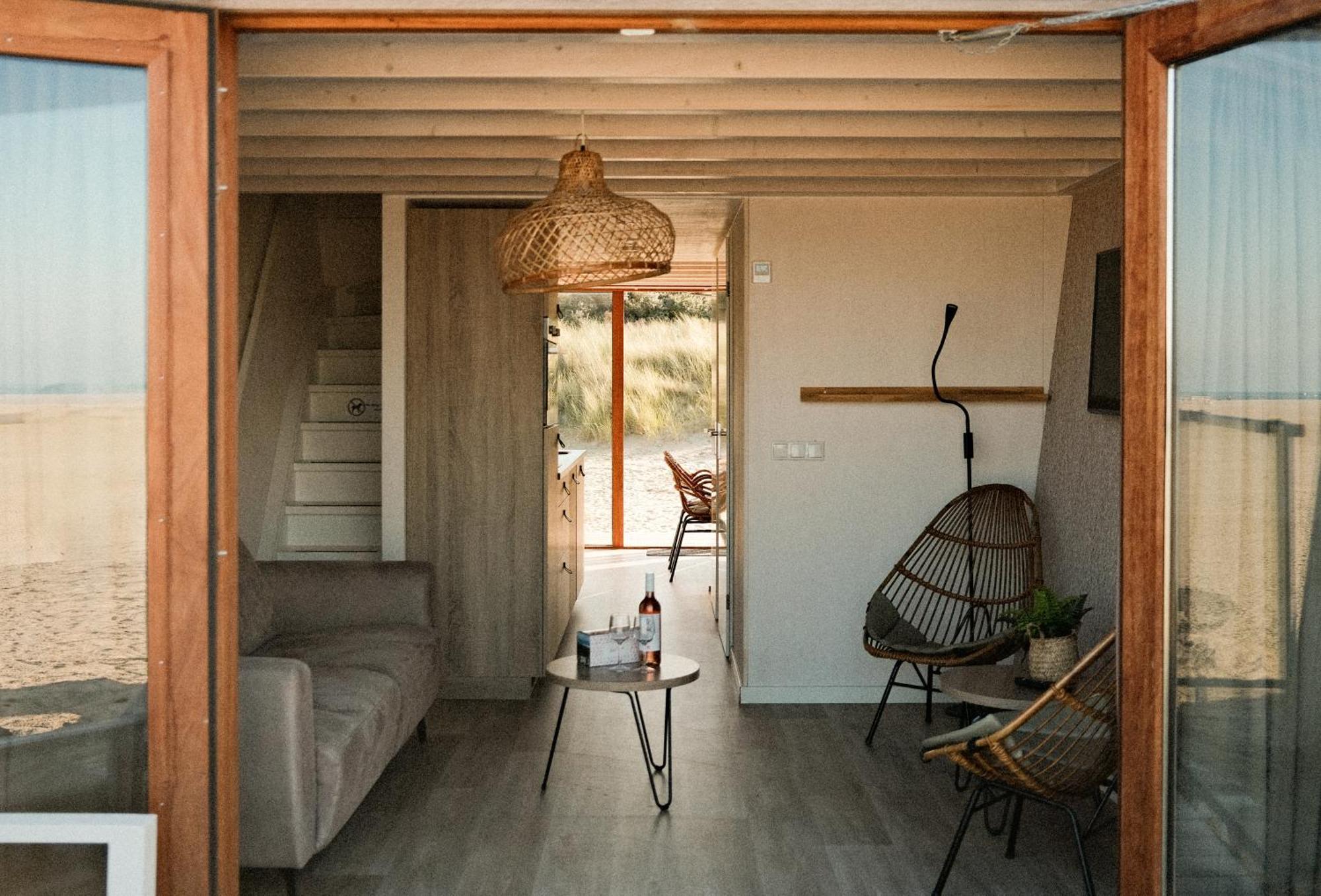 Breezand Beachhouses Vrouwenpolder Kültér fotó